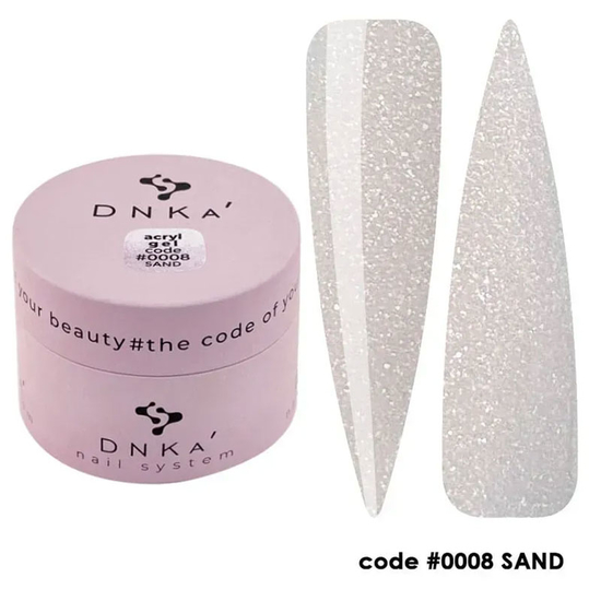 Аcryl Gel DNKa №0008 Sand, 30 мл, Цвет: 08