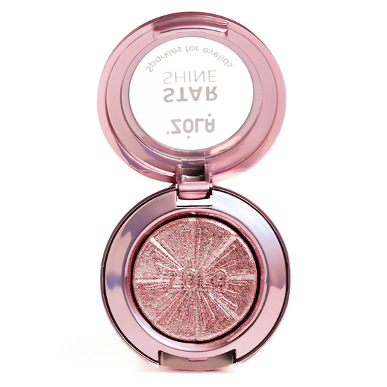 Блесточки для век ZOLA STAR SHINE SPARKLE Silver Pink, Цвет: Silver Pink