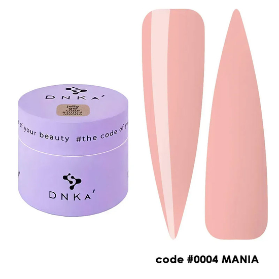 DNKa Гель-желе для ногтей Gelly Gel 0004 Mania, 15 мл, Объем: 15 мл, Цвет: 0004