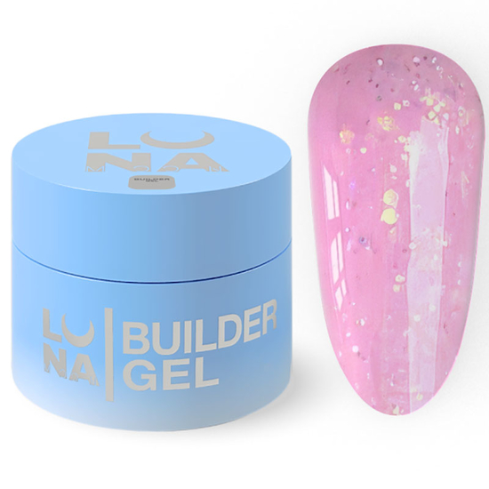 Гель для нарощування LUNA Diamond Gel №4 15 мл, Об`єм: 15 мл, Колір: №4