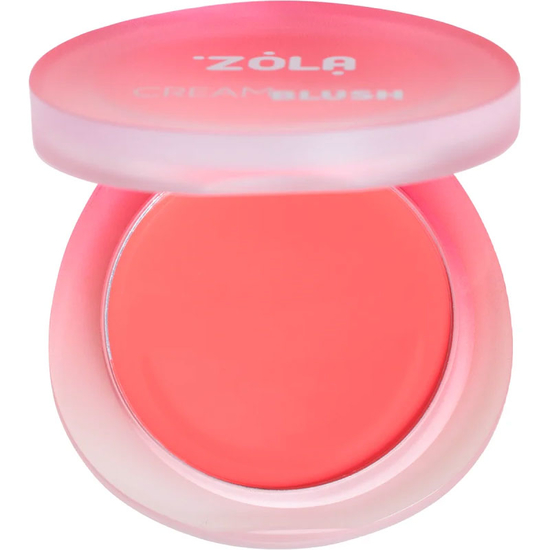 Кремові рум'яна ZOLA CREAM BLUSH CORAL POP, Колір: CORAL POP