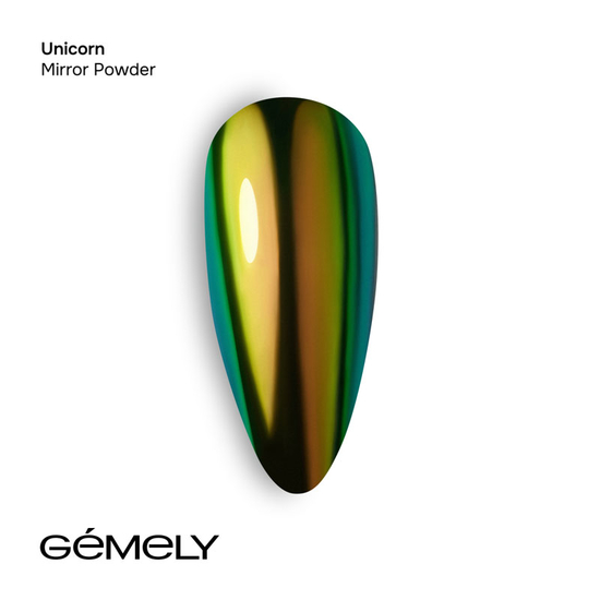 Втирка для нігтів GÉMELY ex GA&MA Unicorn 002 0,3 г, Колір: 002