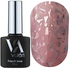 Valeri Base Potal №054 (розово-персиковая с серебристой поталью), 12 мл, Объем: 12 мл, Цвет: 054
